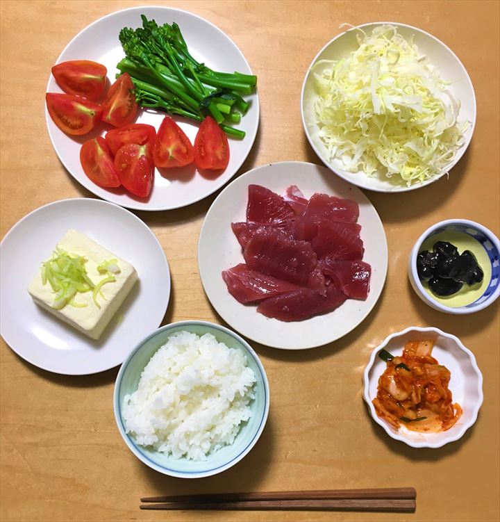 マグロの漬け